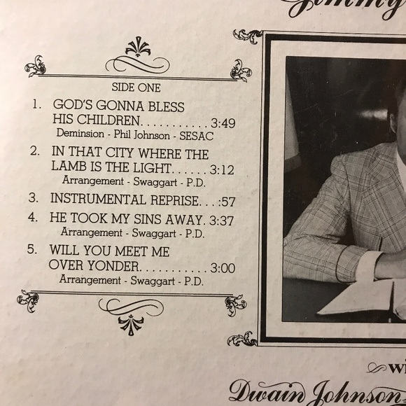 Brand New Sealed Jimmy Swaggart Album Vinyl 1976 - Picture 5 of 8
